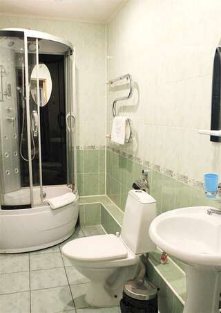 Гостиница Колыба Тверь Номер стандарт с 1 двуспальной кроватью (мансарда)-8